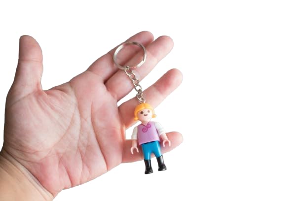 Llavero Figura Playmobil – Muñeco Articulado Coleccionable, Ideal para Niños...