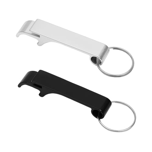 YueJieSelected 2 llaveros abrebotellas de aluminio, abridor de botellas...
