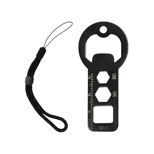 Abrebotellas de Llavero | Abrebotellas Portátil de Metal para Llavero -...