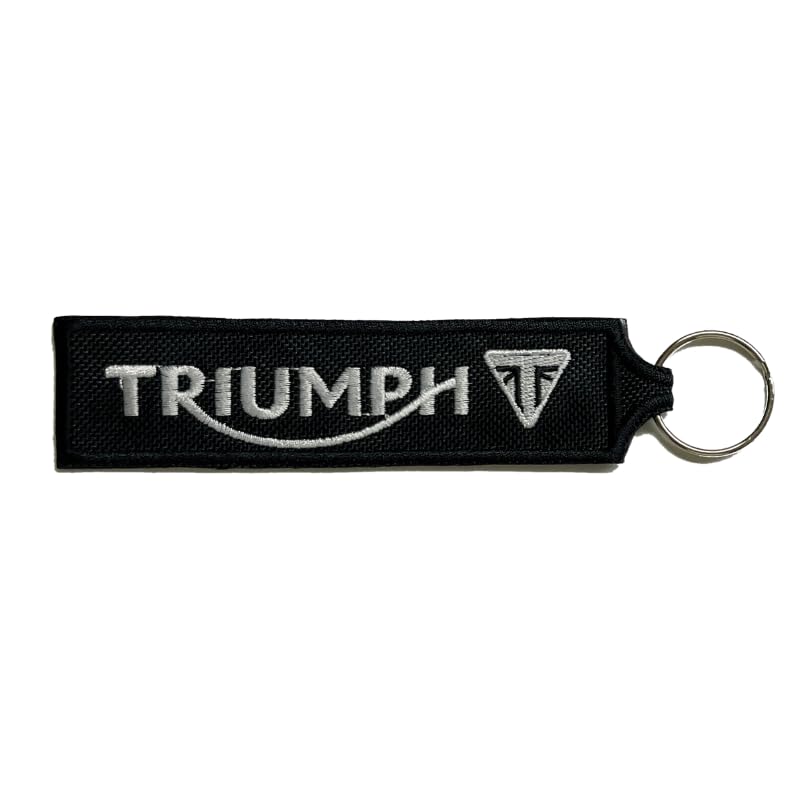 Lousãtextil Llavero Bordado – Triumph (Negro)