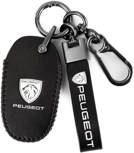 AIMXGBPS Llavero de Coche para Peugeot 2008 2014-2019, Insignias de Coche,...