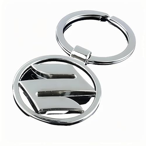 LJJWIW Coche Llaveros para Suzuki Vitara Brezza,Moda Llavero,Casa Llavero,Anillo...