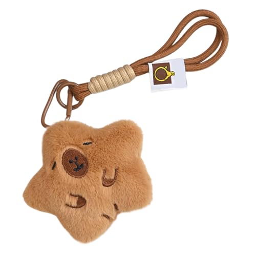 Meiliyizu Llavero con mosquetón de peluche con diseño de animal de peluche,...