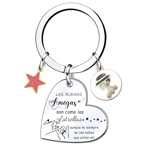 LKJHGF Llavero Amiga Amigo Regalo Amiga Amigo Cumpleaños Regalos para Amigas...