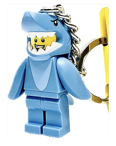 LEGO Shark Suit Guy Key Chain Juego de construcción - Juegos de construcción...