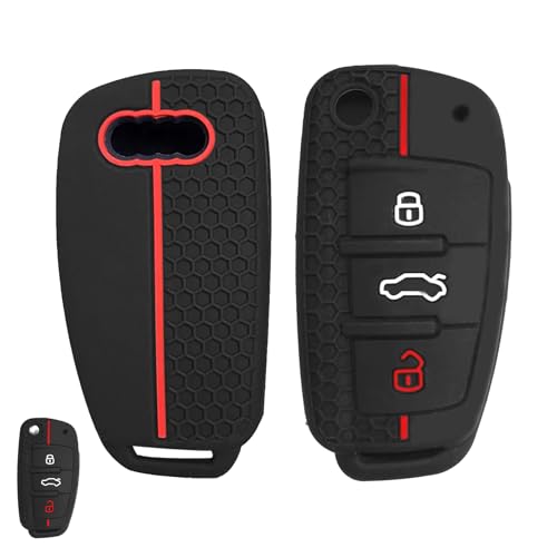 Huybaa Funda de Llave de Coche, Funda Protectora Carcasa de Silicona, Llavero de...
