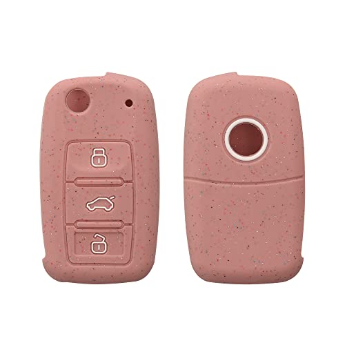 kwmobile Carcasa Compatible con Llavero de VW Skoda Seat Llave de Coche de 3...