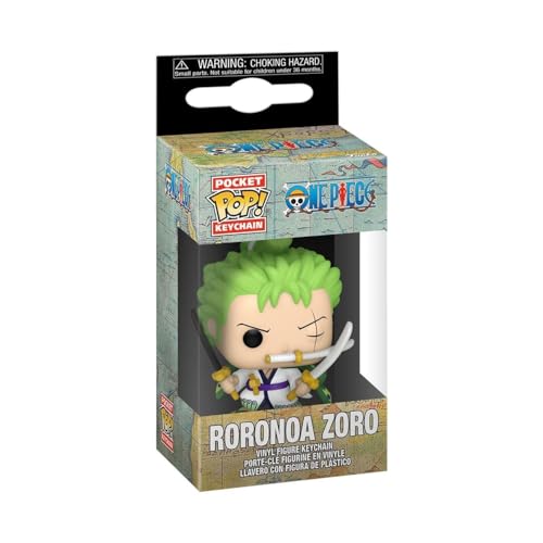 Funko Pop! Keychain: One Piece - Roronoa Zoro - Minifigura de Vinilo...