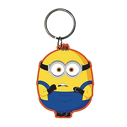 Pyramid International Llavero de goma con diseño de Minions 2 The Rise Of Gru...