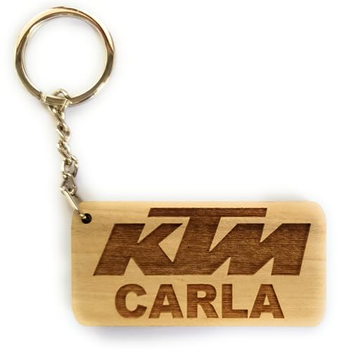 Llavero o imán personalizado de madera Faltec compatible con KTM -...