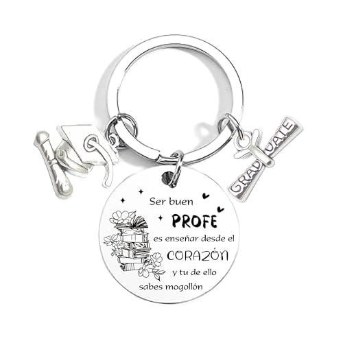 POIUYTRE Llaveros Profesores Regalos Originales Para Maestra Llaveros Regalos...