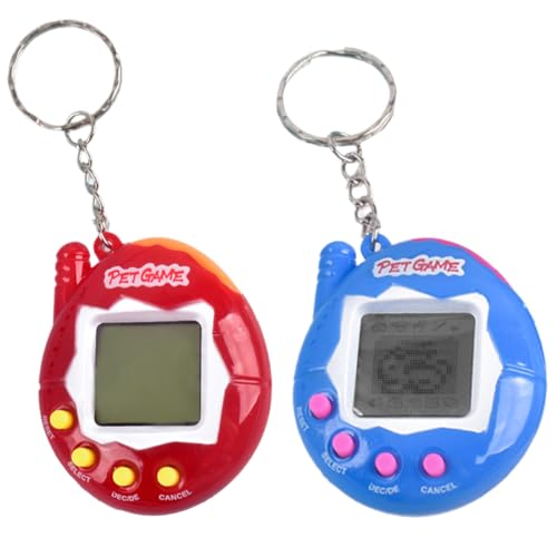 NHQZ 2 Piezas Máquina Electrónica de Juegos para Mascotas, Juguete Portátil...
