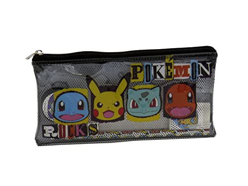 Pokémon- Estuche con Material Escolar, Portatodo, Lápiz, Regla, Goma de...