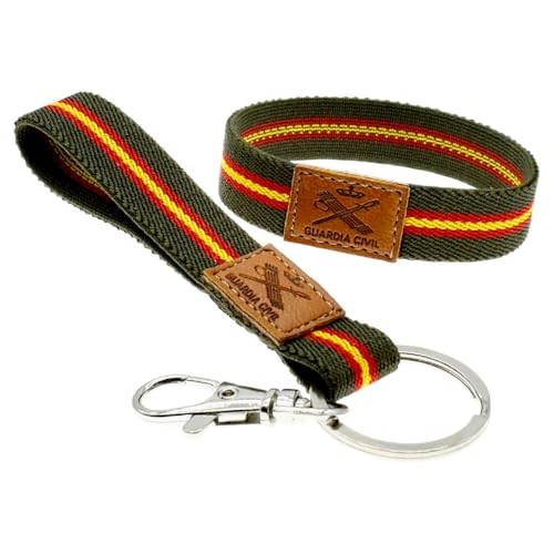 BDM - Pulsera de la Guardia Civil de tela para hombres y mujeres elástica en...