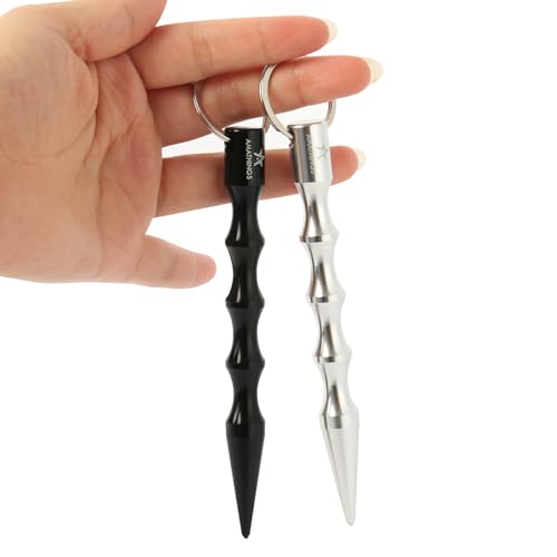 2 a 4 piezas de Kubotan en distintos colores, ergonómicos y con anilla de...