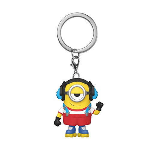 Funko Pop! Keychain: Minions 2- Roller Skating Stuart - Minifigura de Vinilo...