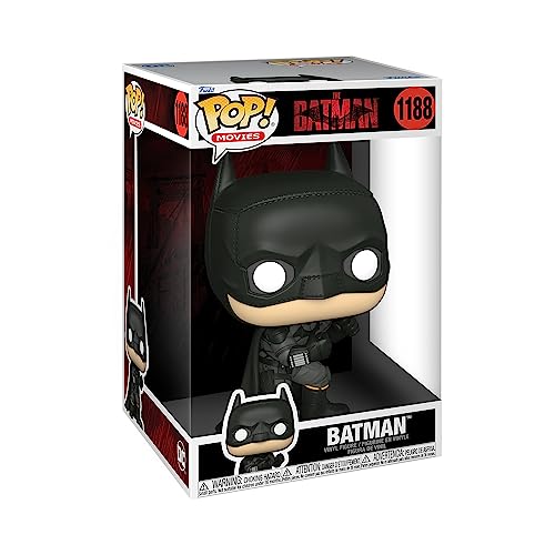 Funko Pop! Jumbo: DC The Batman - Batman - Figura de Vinilo Coleccionable - Idea...
