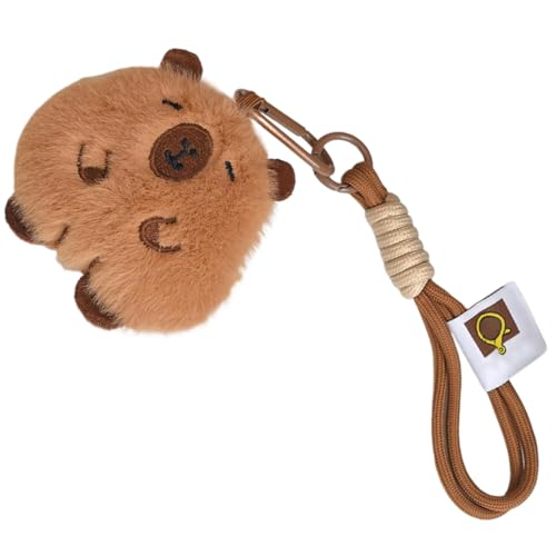 PLCPDM Llavero de peluche con colgante de pez globo con cordón para bolso,...