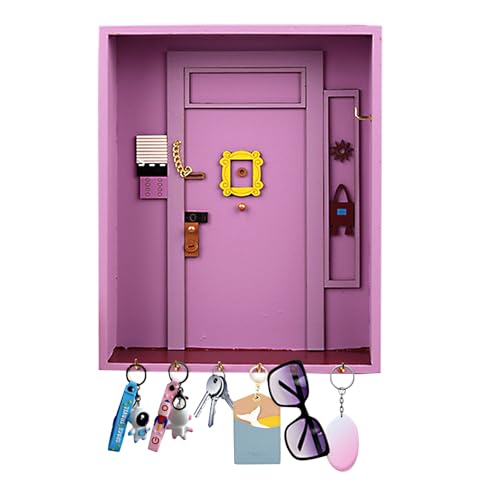 Ganchos para llaves de madera,para amigos unidos a la puerta,marco friends...