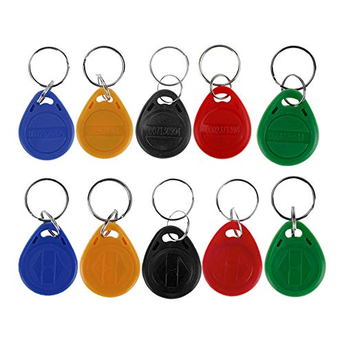 HFeng 10pcs tarjeta de proximidad 125kHz RFID de control de acceso tk4100 em4100...