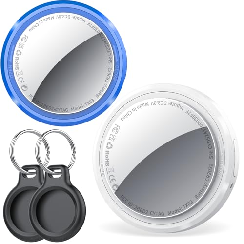 Buscador de Objetos Bluetooth, Air Tracker Tag Compatible con Buscar Apple...