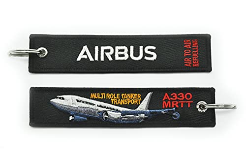 Llavero Airbus Militar Keychain A330 MRTT Negro Air to Air Refuelling Multi Role...