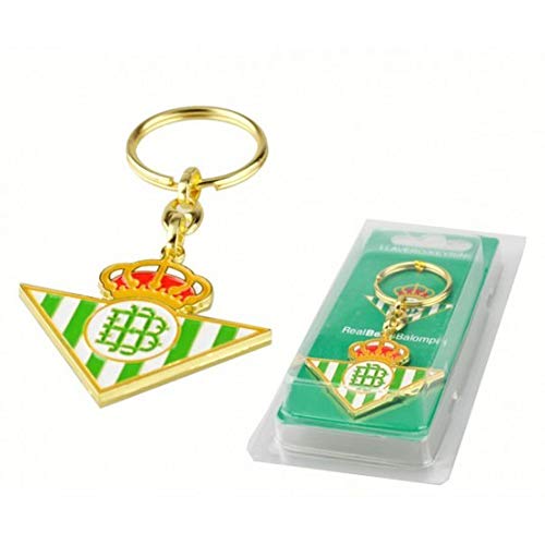 Llavero Escudo Real Betis Dorado