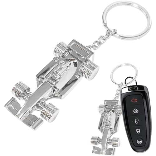 Llavero coche Formula 1 metálico, Accesorios de llavero de coche de metal para...