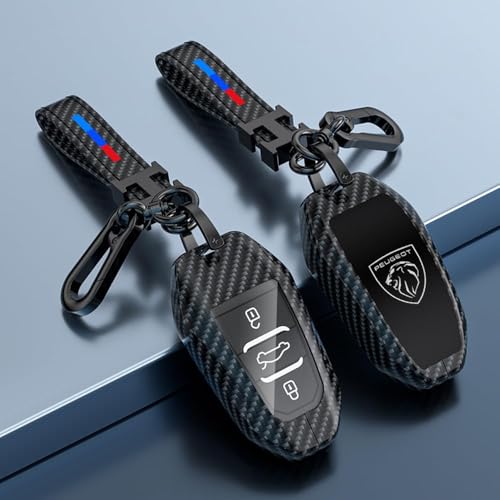 LJJWIW Coche Llaveros para Peugeot 208 308 508 2008 3008 5008 Rifter,Moda...