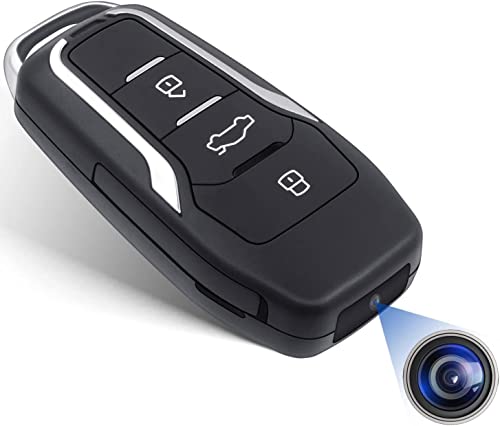 camddegg Cámara espía 1080p, Mini cámara Oculta de 64 GB Cámara de Llave de...