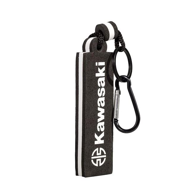 Kawasaki Llavero flotante MARINE llavero flotante, negro blanco, Talla única