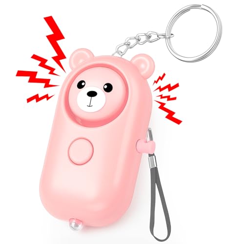 Alarma Personal 130dB para Mujeres - Alarma Defensa Personal Portátil con...