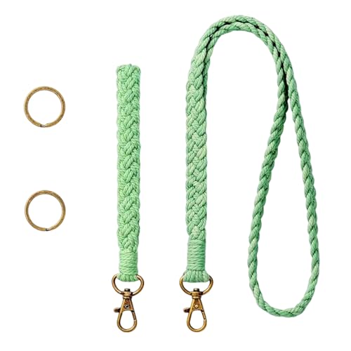 Llavero De Macramé Bohemio, 2 Piezas Llavero De Macramé Hecho A Mano, Llaveros...