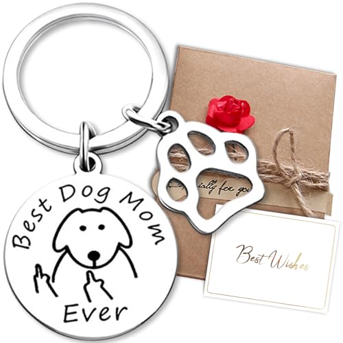 Aotoyou Llavero para perro, madre, gato, madre, regalo para perro o gato, Para...