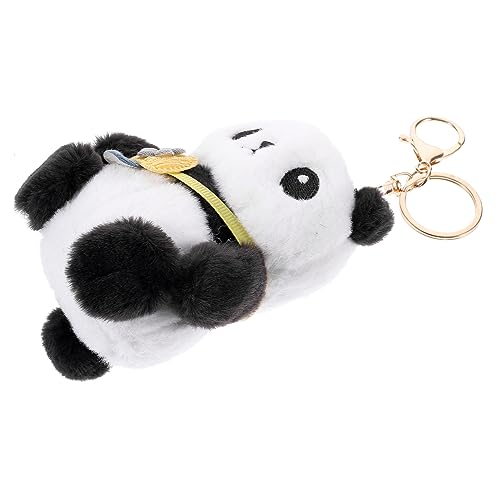 GREENADSCAPE Llavero Panda Llavero De Peluche Bolsa Felpa Llavero De Dibujos...