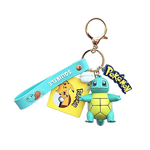 Pokémon - Llavero de silicona con colgante de Pikachu, de metal, serie Pikachu,...
