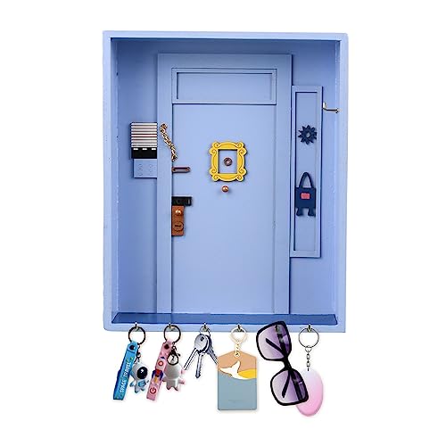 mumisuto Friends Monica's Door Wall Key Holder, Caja Llaves Pared con Espacio de...