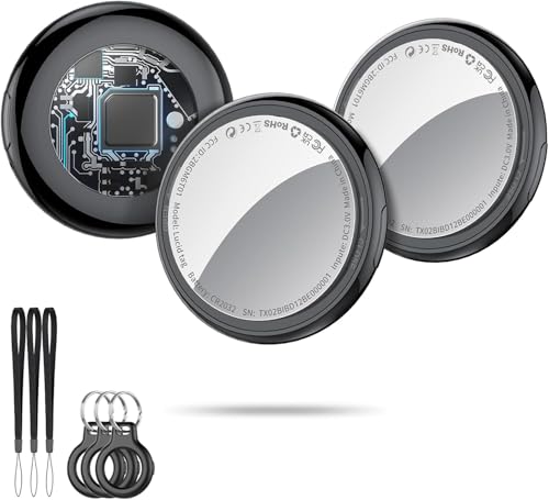 Air Tag Smart Tracker, Bluetooth Localizador de Llaves Funciona con Find My App...
