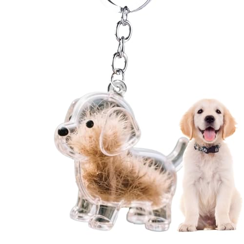 Genérico Llaveros De Animales,Porta Pelos Para Perros Llaveros | Colgante...