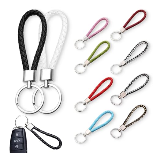 ZUWIJEQ 10 pcs Llavero,Llaveros Coche,Llavero para Coche,Llavero Moto,Llavero...