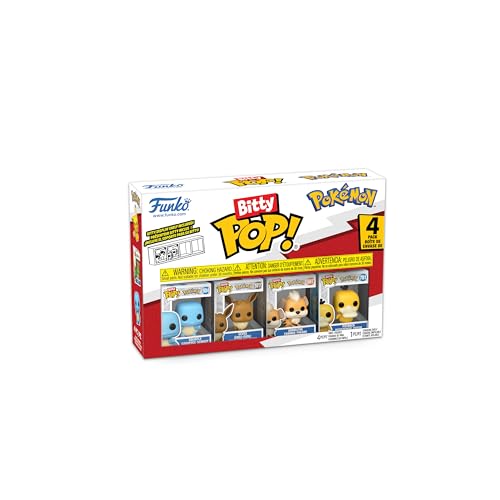 Funko Bitty Pop! Pokemon - Squirtle 4PKY una Minifigura Misteriosa Sorpresa -...