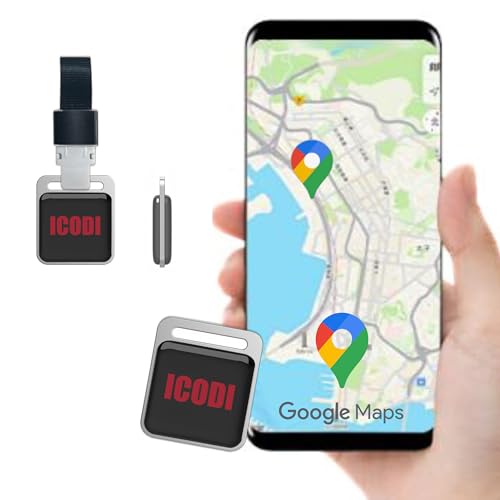 ICODI Localizador GPS para Coche sin Tarjeta SIM sin Límite de Distancia sin...