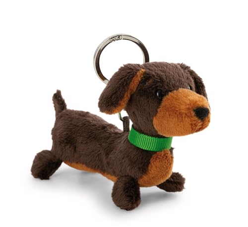 NICI Llavero teckel 10cm - marrón - Fiel compañero para Mochila o Bolso,...