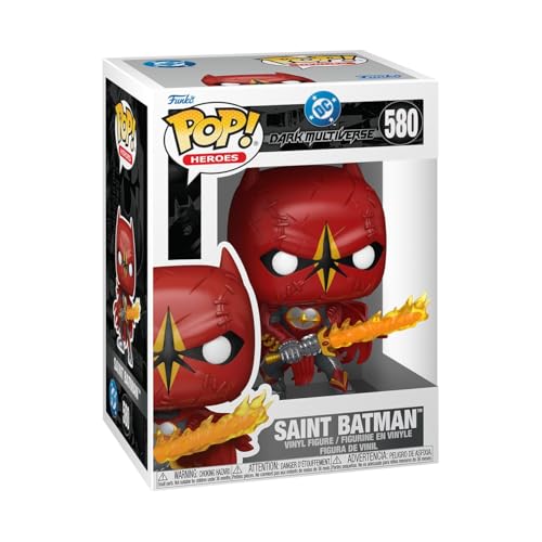 Funko Pop! Heroes: DC Dark Multiverse – Saint Batman - DC Comics- Figura de...