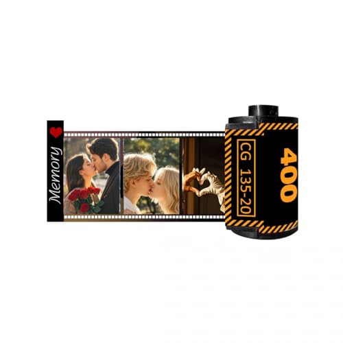 DUABELPHF Llavero carrete fotos personalizado Llaveros personalizados Parejas,...