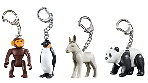 Pack de 4 llaveros Playmobil Animales [Playmobil]