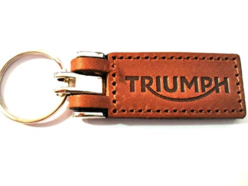 TRIUMPH - Llavero de piel bonita