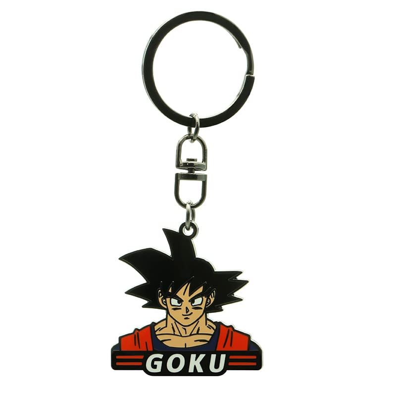 ABYSTYLE – Dragón Ball Super Llavero Goku clásico, plata, 16,5 cm
