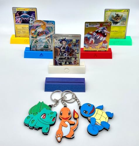 Expositor Cartas Pokémon TCG – Pack de 6 Soportes TCG Compatibles con Fundas...