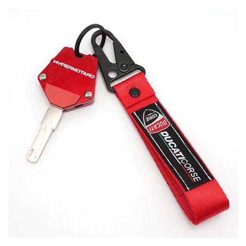 FORLUZ Moto Llaveros Accesorios Universales para Motocic para Ducati Hypermotard...